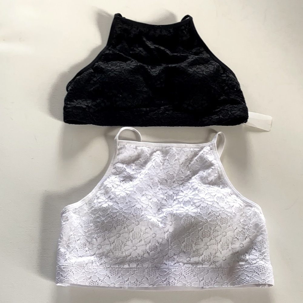 (Lot of 2) Lace padded bras, Size‎ S
